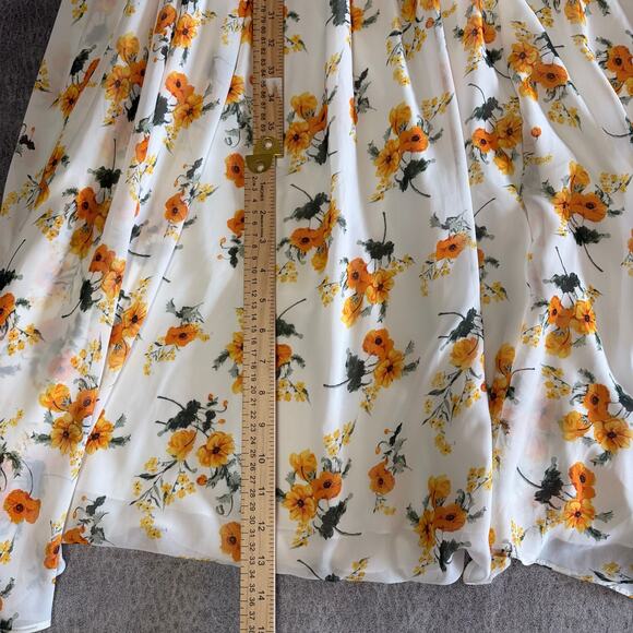 Sequin Hearts Floral Sleeveless Maxi Dress - Picture 6 of 7